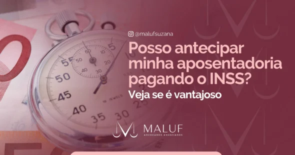 posso antecipar minha aposentadoria pagando