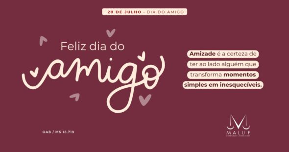 20 de Julho: Dia Internacional da Amizade!