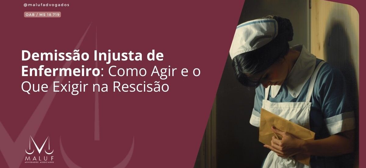 Demissão Injusta de Enfermeiro: Como Agir e o Que Exigir na Rescisão